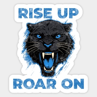 Rise up roar on Sticker